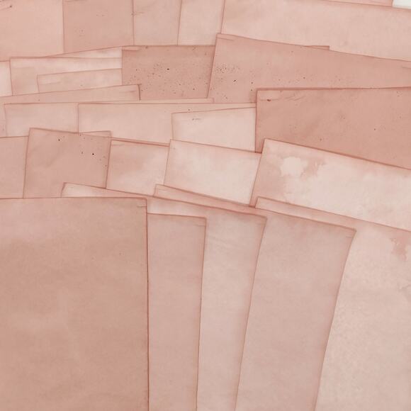 20 Avocado Dyed 8.5"x14" Papers, Hand Dyed Papers, Junk Journal Supply - Picture 10 of 12